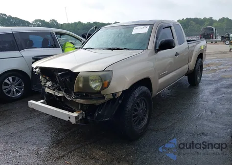 2007 Toyota Tacoma из США, поврежденный, VIN 5TETX22N67Z423401